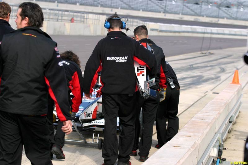 Minardi Thunder at the Rock, Rockingham, England. 29-31 August 2003