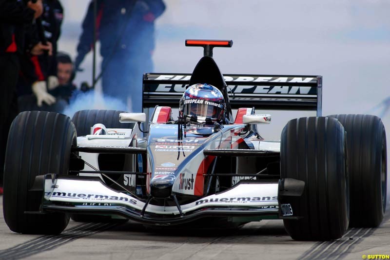 Minardi Thunder at the Rock, Rockingham, England. 29-31 August 2003