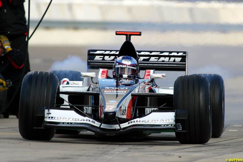 Minardi Thunder at the Rock, Rockingham, England. 29-31 August 2003