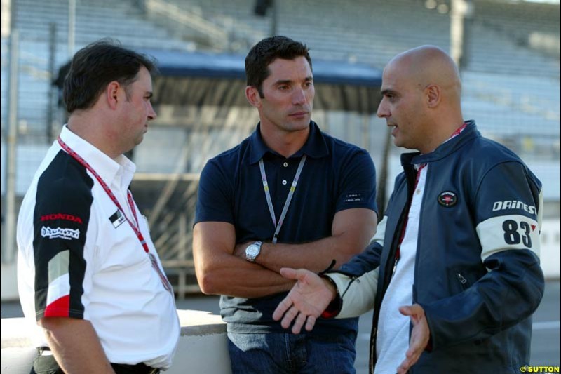 Max Papis. United States GP, Indianapolis Motor Speeway. Thursday, September 25th 2003. 
