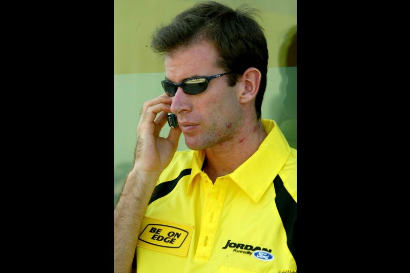 Ralph Firman. United States GP, Indianapolis Motor Speeway. Thursday, September 25th 2003.