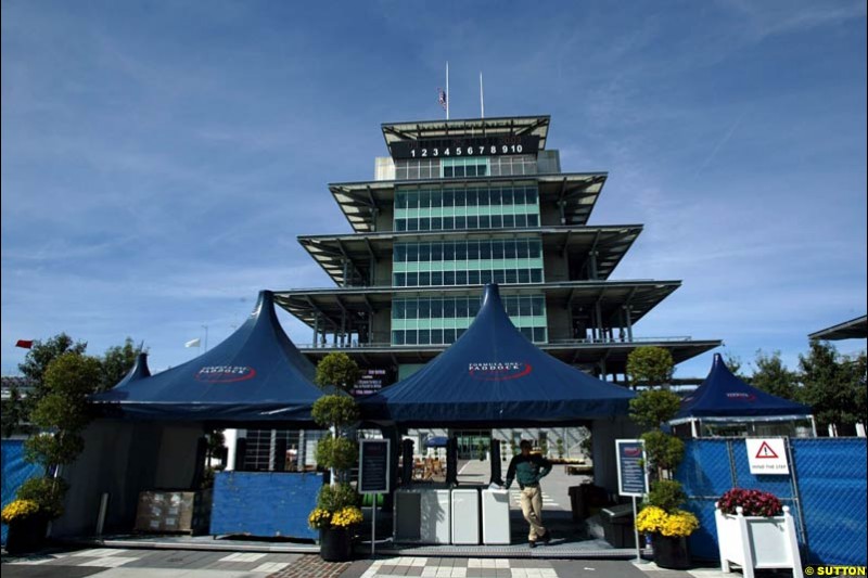 United States GP, Indianapolis Motor Speeway. Thursday, September 25th 2003.
