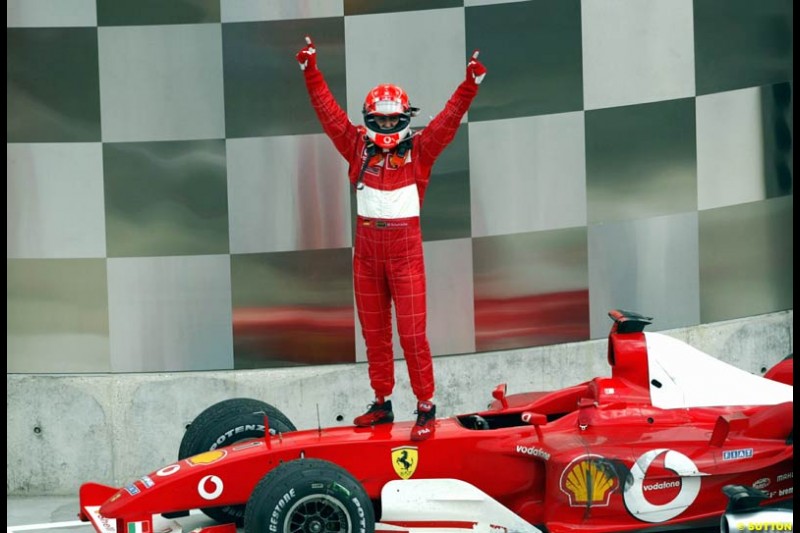 United States GP, Indianapolis Motor Speeway. Sunday, September 29th 2003.