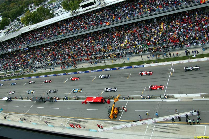 United States GP, Indianapolis Motor Speeway. Sunday, September 29th 2003. 
