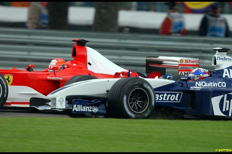 United States GP, Indianapolis Motor Speeway. Sunday, September 29th 2003. 
