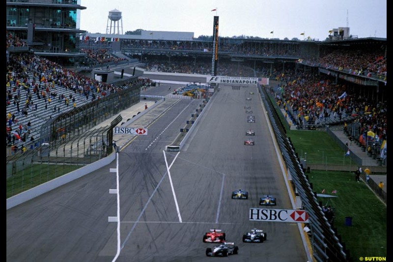 United States GP, Indianapolis Motor Speeway. Sunday, September 29th 2003. 
