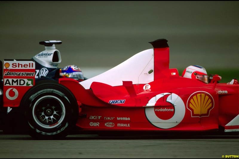 United States GP, Indianapolis Motor Speeway. Sunday, September 29th 2003.