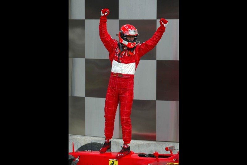 United States GP, Indianapolis Motor Speeway. Sunday, September 29th 2003.