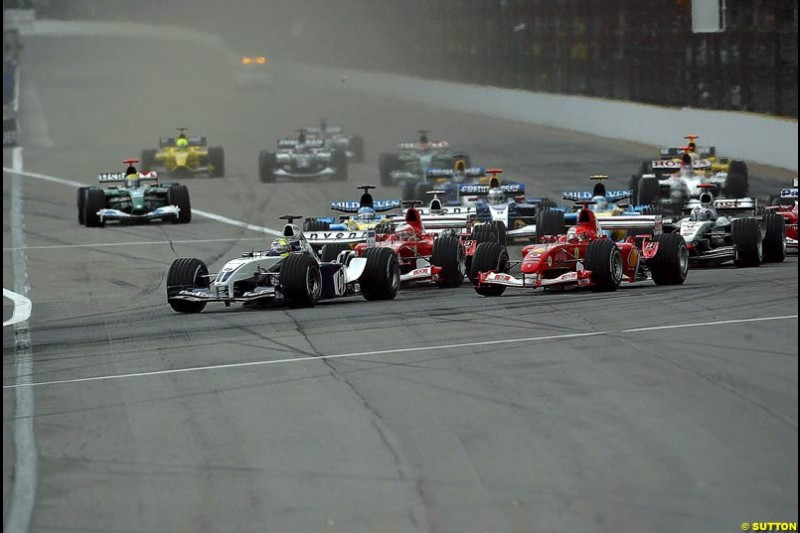 United States GP, Indianapolis Motor Speeway. Sunday, September 29th 2003. 
