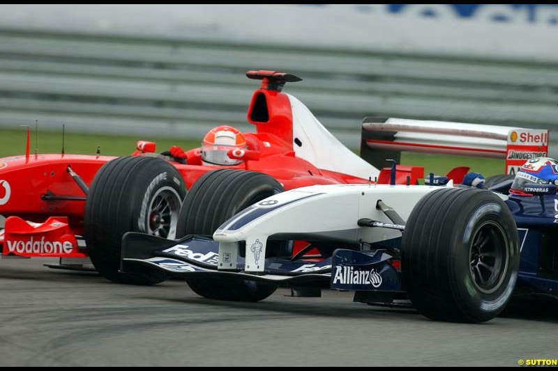 United States GP, Indianapolis Motor Speeway. Sunday, September 29th 2003. 
