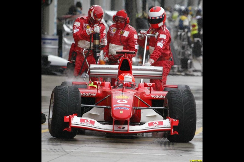 United States GP, Indianapolis Motor Speeway. Sunday, September 29th 2003. 