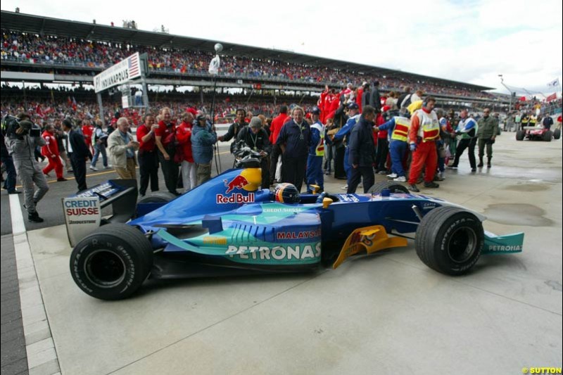 United States GP, Indianapolis Motor Speeway. Sunday, September 29th 2003. 
