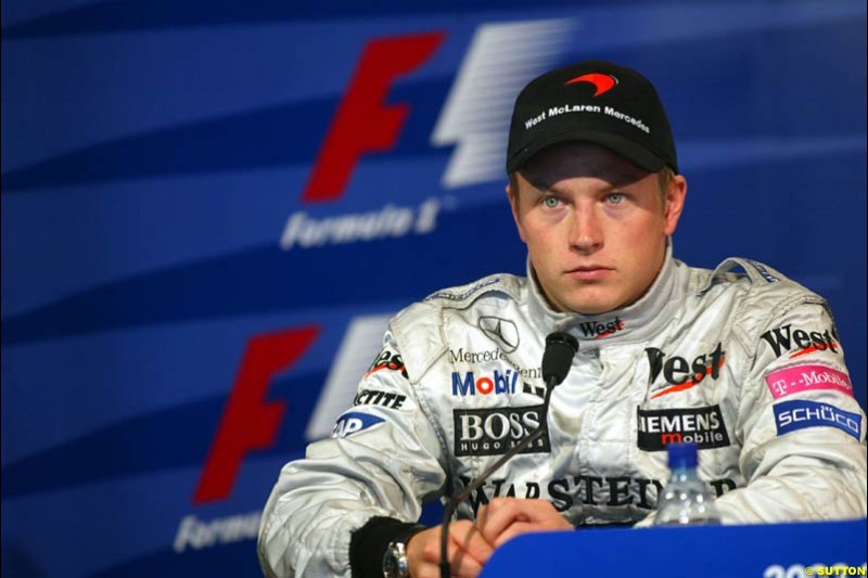 United States GP, Indianapolis Motor Speeway. Sunday, September 29th 2003.
