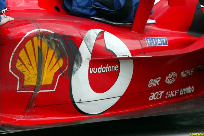 United States GP, Indianapolis Motor Speeway. Sunday, September 29th 2003.