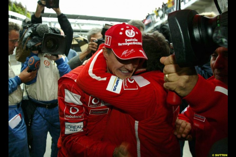 United States GP, Indianapolis Motor Speeway. Sunday, September 29th 2003.