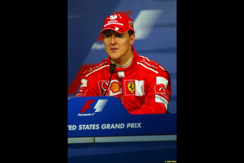 United States GP, Indianapolis Motor Speeway. Sunday, September 29th 2003.