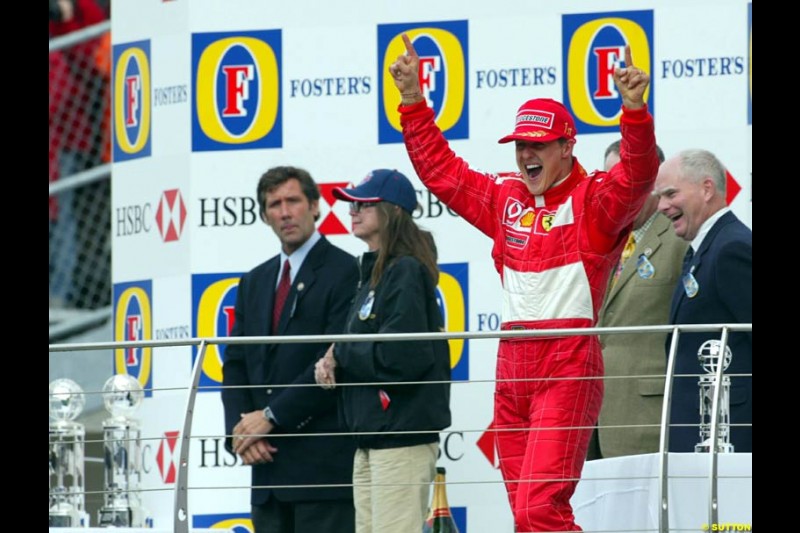 United States GP, Indianapolis Motor Speeway. Sunday, September 29th 2003. 
