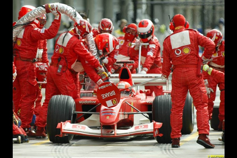 United States GP, Indianapolis Motor Speeway. Sunday, September 29th 2003. 
