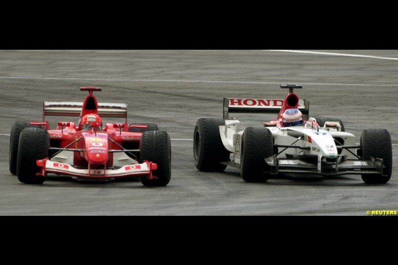 United States GP, Indianapolis Motor Speeway. Sunday, September 29th 2003. 
