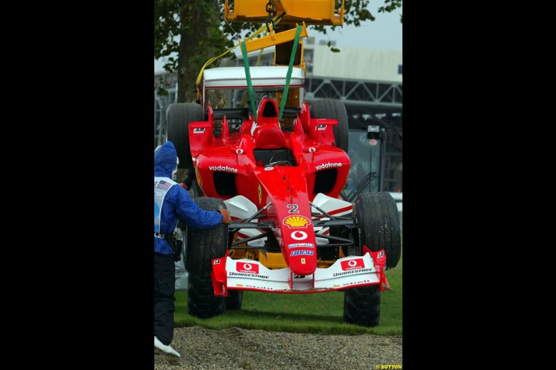 United States GP, Indianapolis Motor Speeway. Sunday, September 29th 2003. 
