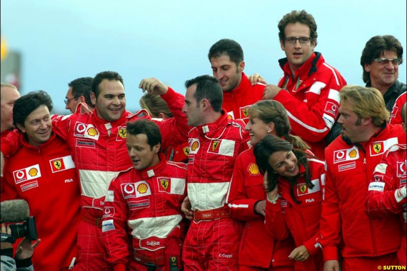United States GP, Indianapolis Motor Speeway. Sunday, September 29th 2003.