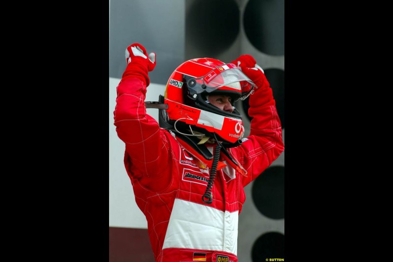 United States GP, Indianapolis Motor Speeway. Sunday, September 29th 2003.