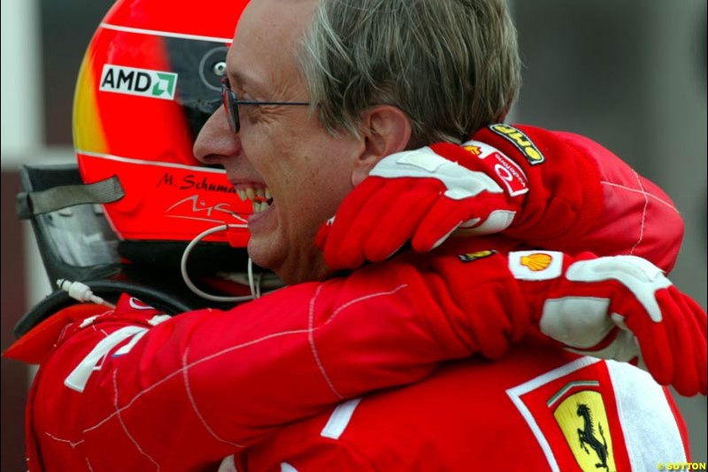 United States GP, Indianapolis Motor Speeway. Sunday, September 29th 2003.