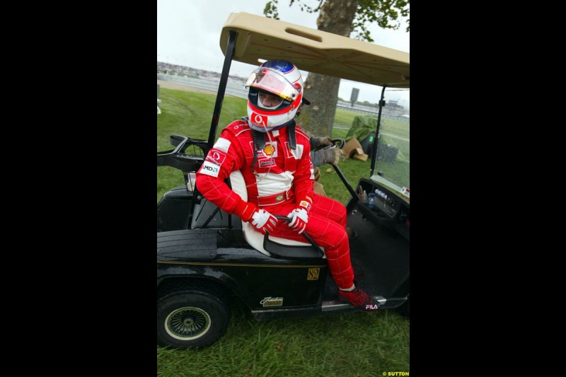 United States GP, Indianapolis Motor Speeway. Sunday, September 29th 2003.