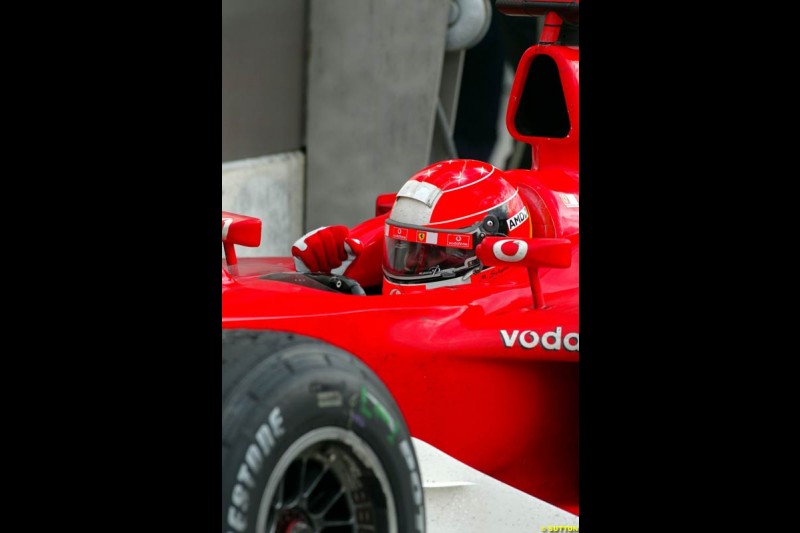 United States GP, Indianapolis Motor Speeway. Sunday, September 29th 2003. 
