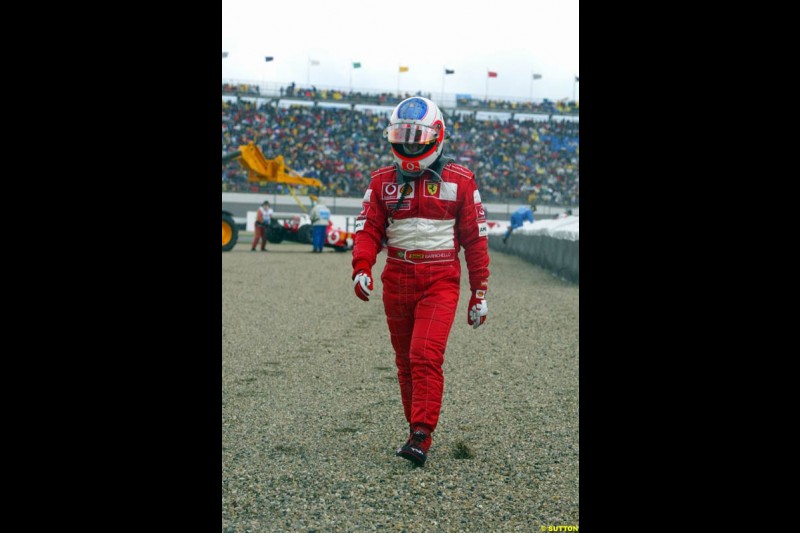 United States GP, Indianapolis Motor Speeway. Sunday, September 29th 2003. 
