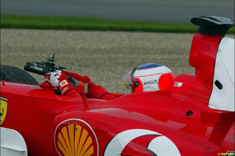 United States GP, Indianapolis Motor Speeway. Sunday, September 29th 2003.