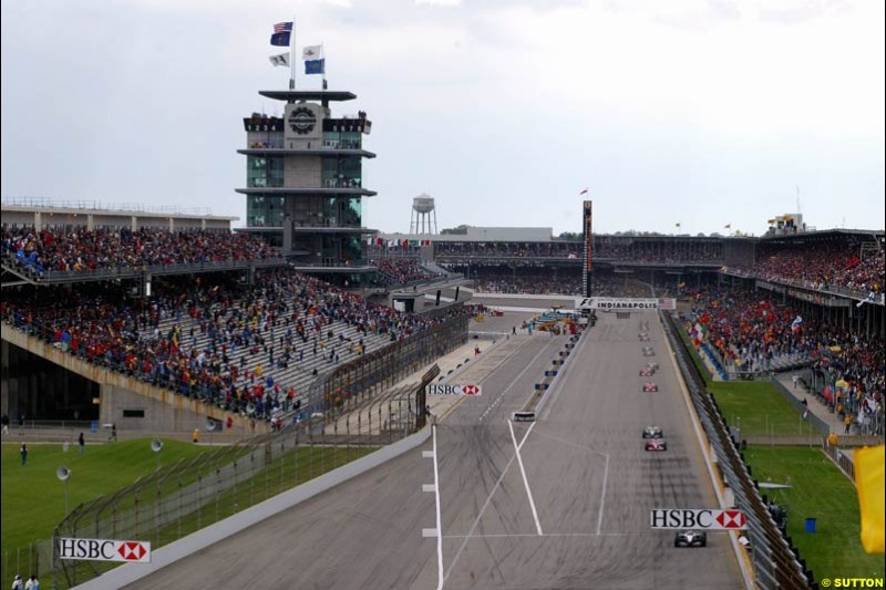 United States GP, Indianapolis Motor Speeway. Sunday, September 29th 2003. 
