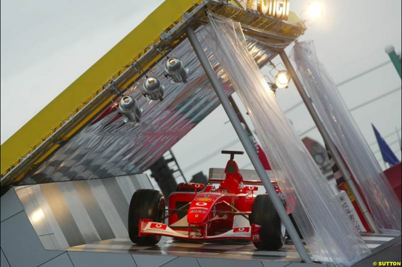 Japanese Grand Prix, Suzuka, Japan. Saturday, October 11th 2003.