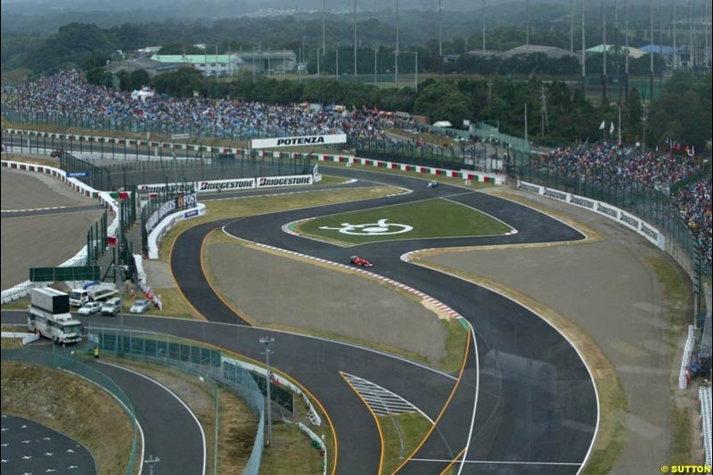Japanese Grand Prix, Suzuka, Japan. Saturday, October 11th 2003.