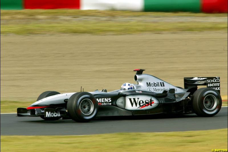Japanese Grand Prix, Suzuka, Japan. Saturday, October 11th 2003.