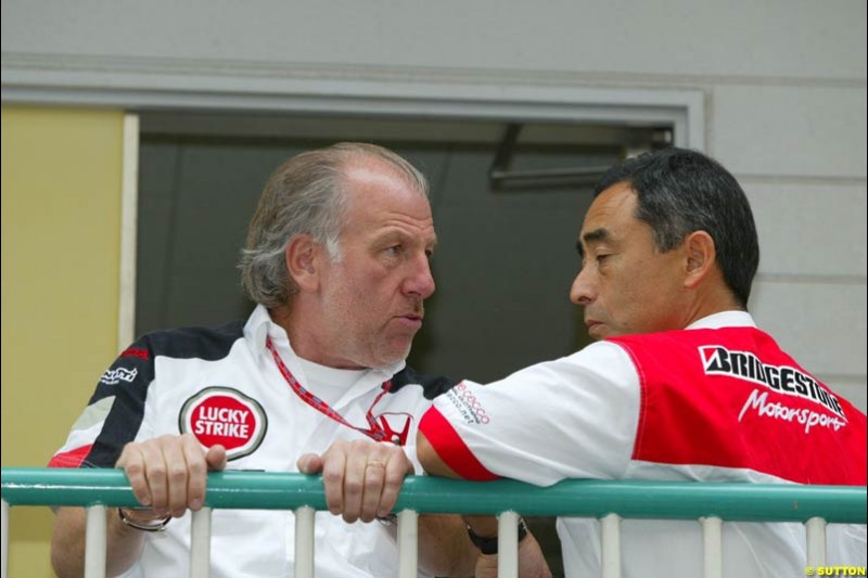 Japanese Grand Prix, Suzuka, Japan. Saturday, October 11th 2003.