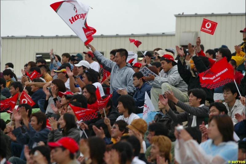 Japanese Grand Prix, Suzuka, Japan. Saturday, October 11th 2003.