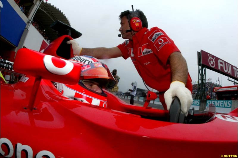 Japanese Grand Prix, Suzuka, Japan. Saturday, October 11th 2003.