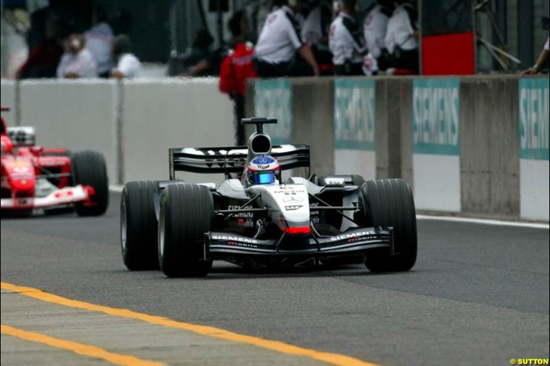 Japanese Grand Prix, Suzuka, Japan. Saturday, October 11th 2003.