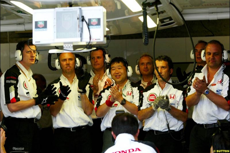 Japanese Grand Prix, Suzuka, Japan. Saturday, October 11th 2003.