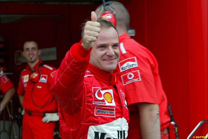 Japanese Grand Prix, Suzuka, Japan. Saturday, October 11th 2003.