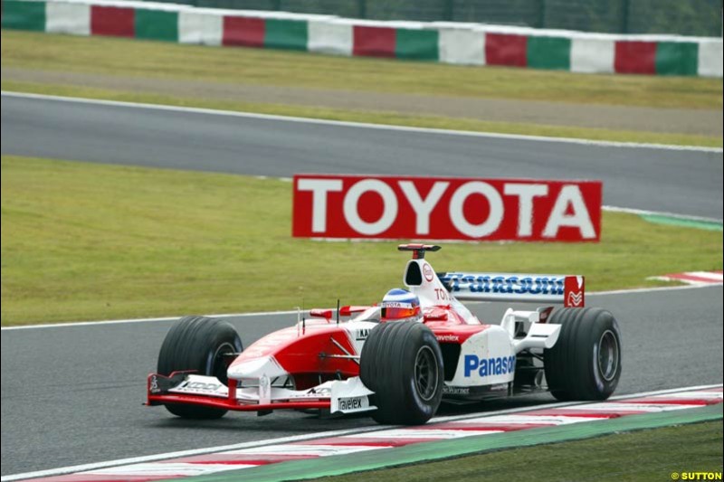Japanese Grand Prix, Suzuka, Japan. Saturday, October 11th 2003.
