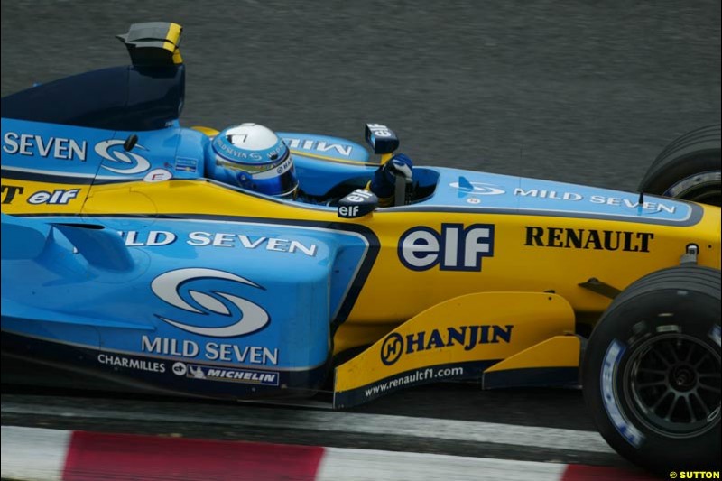 Japanese Grand Prix, Suzuka, Japan. Saturday, October 11th 2003.