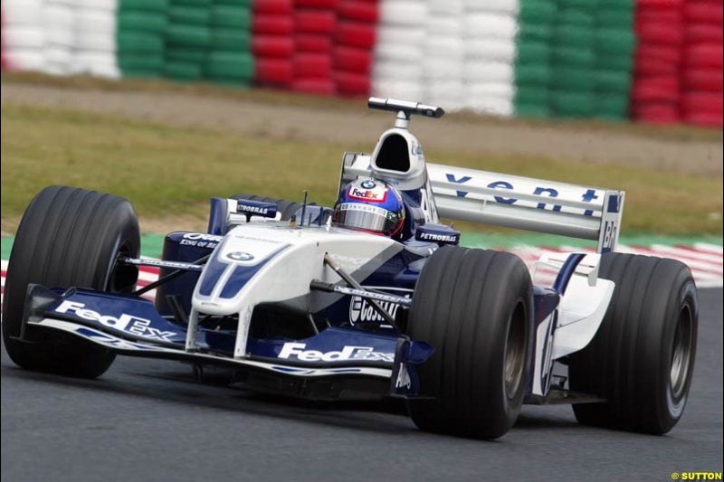 Japanese Grand Prix, Suzuka, Japan. Saturday, October 11th 2003.