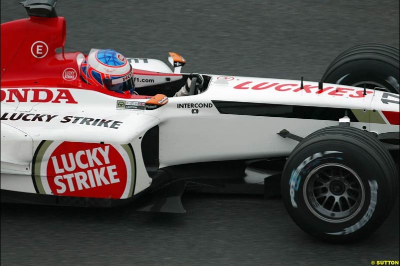 Japanese Grand Prix, Suzuka, Japan. Saturday, October 11th 2003.