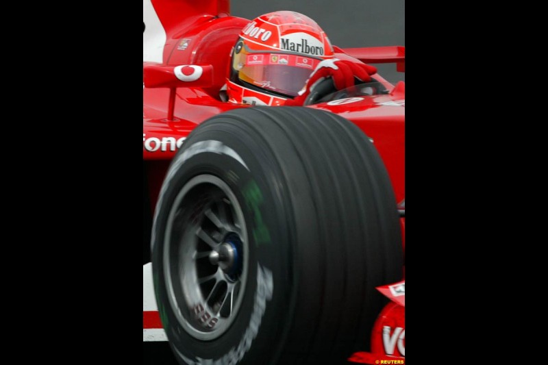 Japanese Grand Prix, Suzuka, Japan. Saturday, October 11th 2003.
