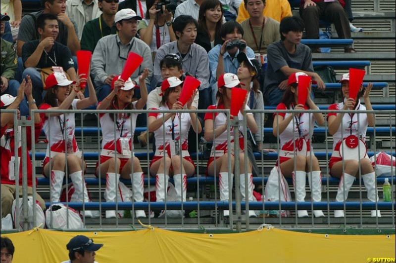 Japanese Grand Prix, Suzuka, Japan. Saturday, October 11th 2003.