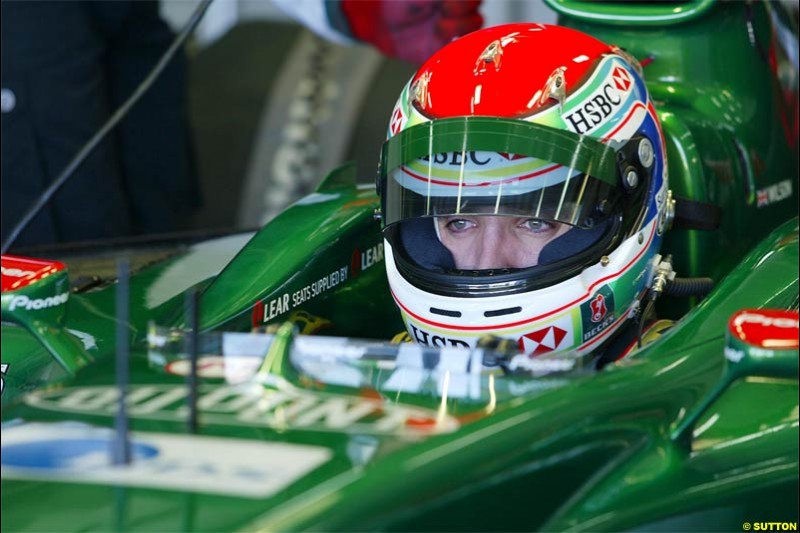 Winter F1 Testing, November 27th 2003, Valencia, Spain.