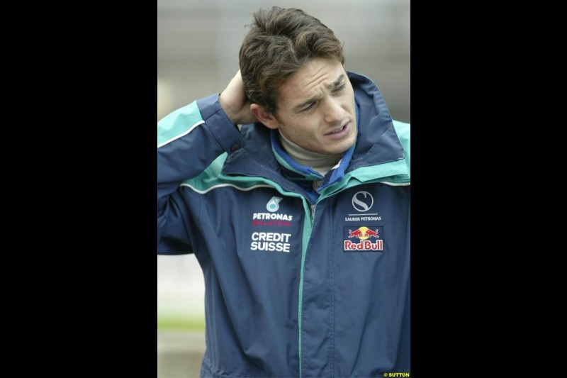 Winter F1 Testing, November 27th 2003, Barcelona, Spain.