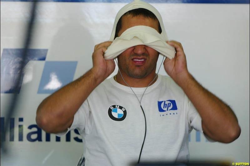 Winter F1 Testing, November 27th 2003, Valencia, Spain.